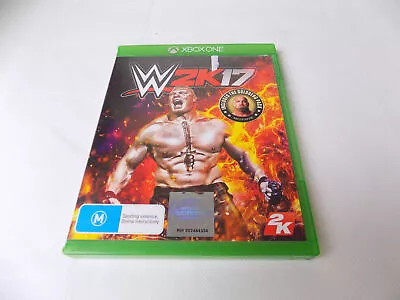 Mint Disc Xbox One WWE 2K17 2017 W2k17 Wrestling Free Postage • $17.90