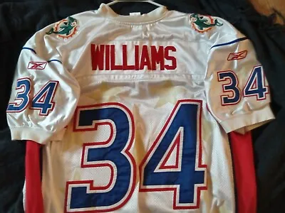 Miami Dolphins 2003 Pro Bowl Jersey #34 R. Williams Size 54 Stitched Smoke-free • $99.99