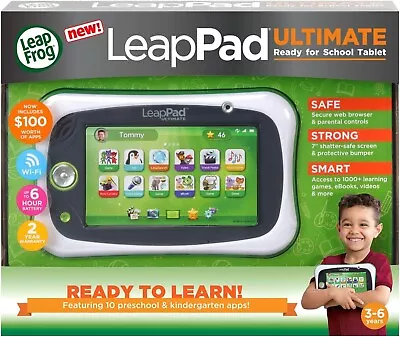 Leap Frog LeapPad 'Ultimate' Academy Ready For School Tablet White • $179.99