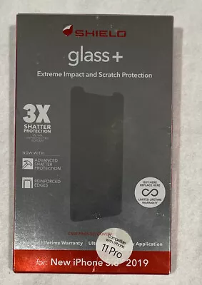 ZAGG InvisibleShield Glass+ Apple IPhone 11. Extreme Impact & Scratch Protection • $10