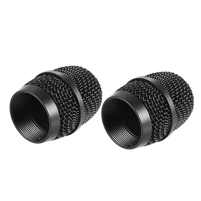 Metal Microphone Mesh Grille Replacement With Interior Foam Windscreen  V7C5 • $12.40