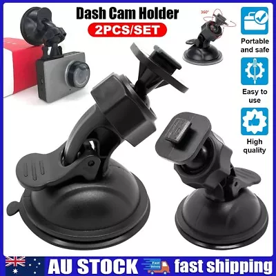 2x Suction Cup Car Windshield Dash Cam Holder Sport DV DVR Camera Mount AU • $8.29