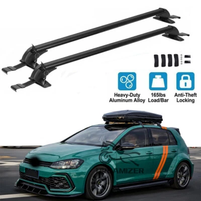 $139.82 • Buy For Volkswagen Golf 7 7.5 GTi 43.3  Car Top Roof Rack Cross Bar Luggage Carrier