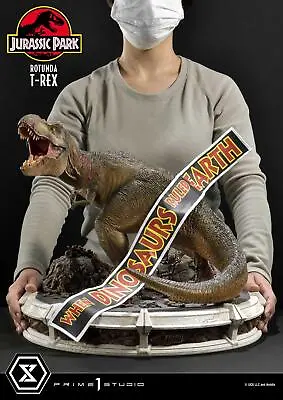 Jurassic Park Rotunda T-Rex 1/6 Polystone Statue: Prime 1 Studio LMCJP-08 • $1851.63