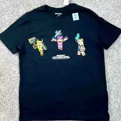 NWT Old Navy Boys T-Shirt Minecraft Dungeons   U Pick Size • $5.97