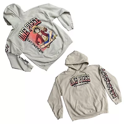 One Piece Anime Monkey D. Luffy Men’s L Sweaters Hoodies Sweater Pullover NWOT • $22.50