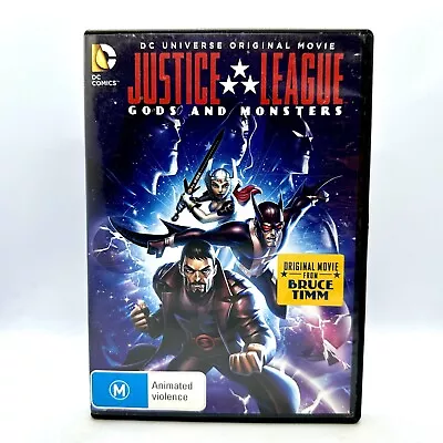 $8.90 • Buy Justice League: Gods And Monsters - DVD DC Comics Animated Movie