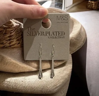 BNWT Marks & Spencer's Silver Plated Earrings • £6