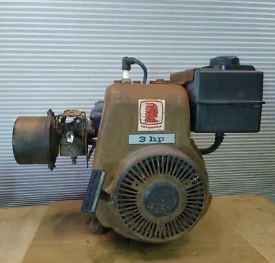 Tecumseh 3 Hp Engine  For Mini Bike Etc. Vintage 80s  • $95