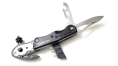 Swiss+Tech ST022004 Multi-Tool 17-in-1  W/ Glass Breaker Hammer & Much More. • $29.99