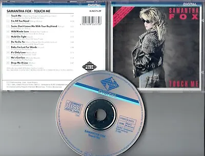 Samantha Fox  CD  Touch Me  ©  1986 • £7.19