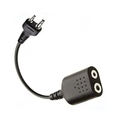 Adaptor To Connect Motorola 2 Pin Earpiece To 2 Pin Icom Radio • $16.15