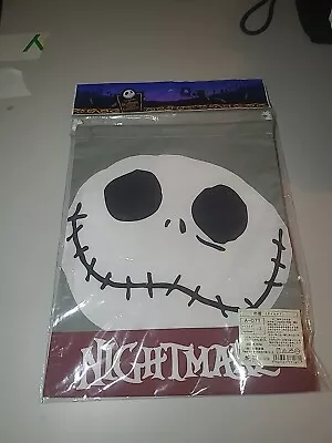 Disney Drawstring Bag Pouch Nightmare Before Christmas Spooky Smile E10 • $19.99
