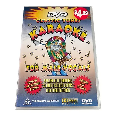 Karaoke Dvd Classic Tunes For Male Vocals Backing Track Van Morrison Bonny Rice • £6.69