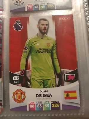 David De Gea - PANINI ADRENALYN XL 2024 - BASE No.245 Manchester United  • £0.99