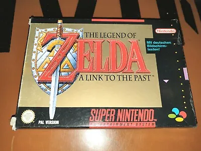 ## Snes / Super Nintendo - The Legend Of Zelda: A Link To The Past Boxed ## • £152.36