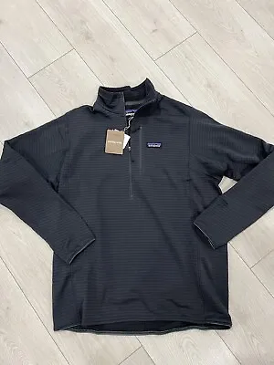 New Patagonia R1 Pullover Mens SZ L Grey $139 • $108