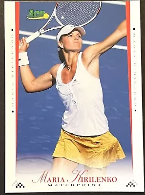 2008 Ace Matchpoint Maria Kirilenko #12 Tennis Rookie Rc • $4.99