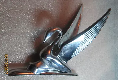 Rare Vintage Packard Style Swan Bird Rat Rod Led Sled Hood Ornament Mascot • $218.45