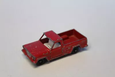 Vintage 1960s Matchbox Lesney No. 71 Jeep Gladiator Red • $11.95