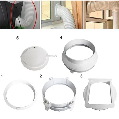 $25.22 • Buy Exhaust-Hose For Portable Air Conditioner AC Vent Adapter Connector Set 5-Types~