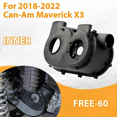 For 17-22 Can Am Maverick X3 Clutch Back Plate CVT Variator Belt Cover 420212605 • $39.95