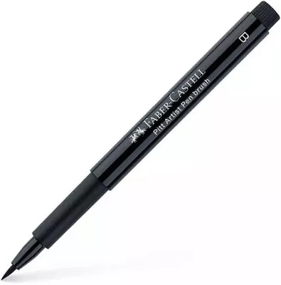 Faber-Castell Pitt Artist Brush Pen Brush Tipped Black (199) • $9.09
