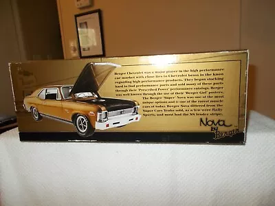 New-gmp 1970 Chevrolet Super Nova By Berger 1/18 Scale • $65