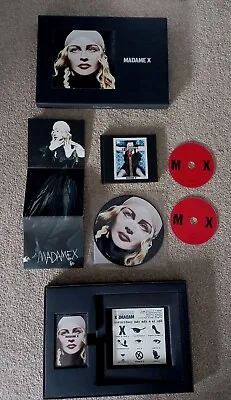 Madonna Madame X Box Set Cassette 2 Cds Poster Picture Disc Stickers • £45