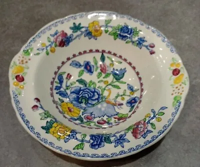 Masons Regency Ironstone SET OF FIVE 6.5  Rimmed BOWLS C4475 Reg 821349 Unusual • £19.99