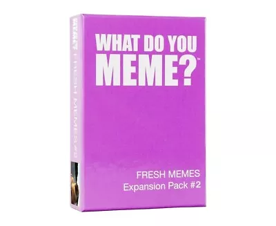 What Do You Meme? Fresh Memes Expansion Pack 2 Card Game • $10