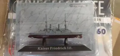 Atlas Editions 1:1250 Scale Kaiser Friedrich III Warships • £10.46