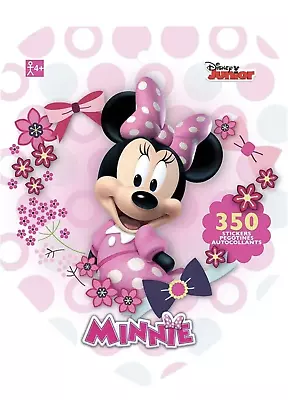 Minnie Mouse Disney Clubhouse Kids 350 Stickers 8 Sheet Booklet • $9.49