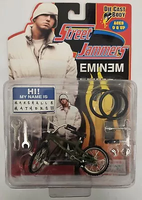 Rare Collectible street Jammers Die Cast Bike Eminem Marshall Mathers 2000 Mint! • £20.07