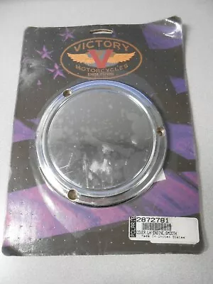 NOS Polaris Victory Motorcycles Smooth LH Engine Cover Chrome V92C V92TC 2872781 • $48.58