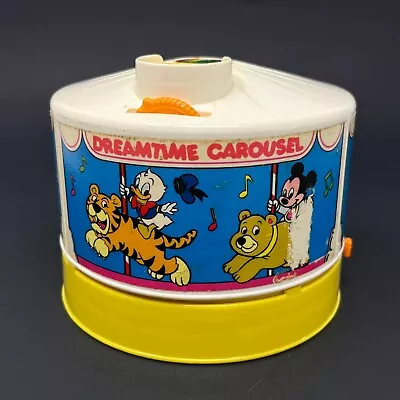 Disney Dreamtime Carousel Music Projector W/ Disk - Music Plays- Lights Untested • $29.99
