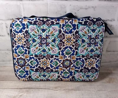 Vera Bradley Tablet/iPad Organizer Lisbon Medallion Cool Print 11  X 8.5  EUC • $10