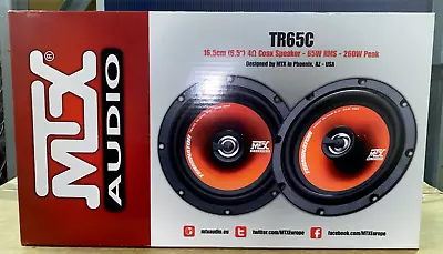 MTX Audio TR65C TR Terminator Coaxial Speakers 6.5  2-way • $50