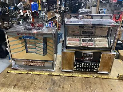 VTG Seeburg Jukebox 1950's Collectible Table Top Wall Machine Coin Slot Man Cave • $399.95