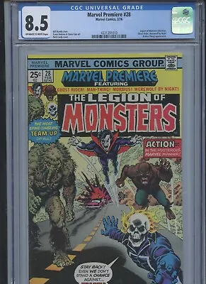 Marvel Premiere #28 1976 CGC 8.5 • $210