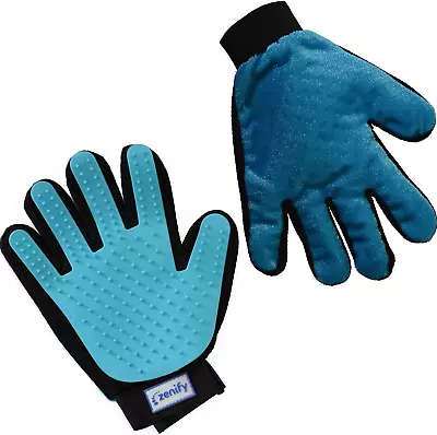 Zenify Pet Grooming Glove - For Cat Kitten Dog Puppy Rabbit Horse - Dual Si • $17.05