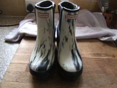 £45 • Buy Hunter Ladies Wellies High Heel Ankle Wellington  Festival  Boots Very Nice