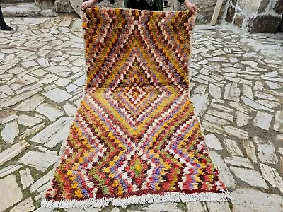 Turkish Shaggy RugTurkish Tulu RugShaggy RugAnatolian Shaggy Tulu Rug • $374