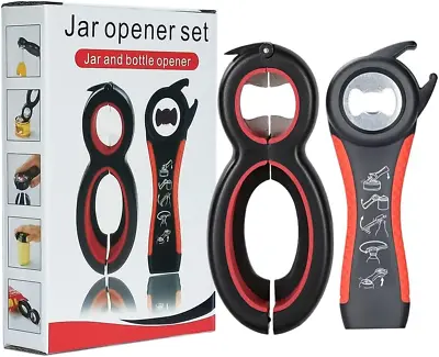 6  In  1  Jar  Opener  And  Bottle  Opener  With  5  In  1  Multi - Function  Op • £16.99