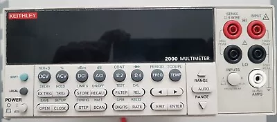 Keithley 2000 6-1/2 Digit Multimeter GPIB RS232 With Scanning Card 2001-341B • $585.29