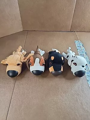 The Dog Artlist Collection Doberman Toy Plush Small 2002 Vintage 4 Inch Lot Of 4 • $28.99