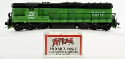 Atlas 4517 N Burlington Northern EMD SD 7 Diesel Locomotive LN/Box • $84.38