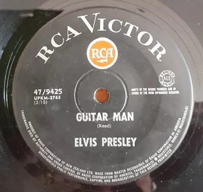 (ELVIS PRESLEY-  High Heel Sneakers/Guitar Man) -D4-7 • $19.99