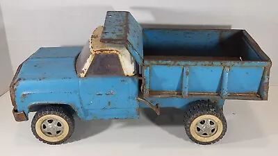 Vintage 1968 Tonka Hydraulic Dump Truck No. 2520 Blue And White • $65