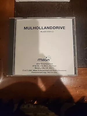 Mulholland Drive: Original Motion Picture Score Advance Release Promo Copy • $13